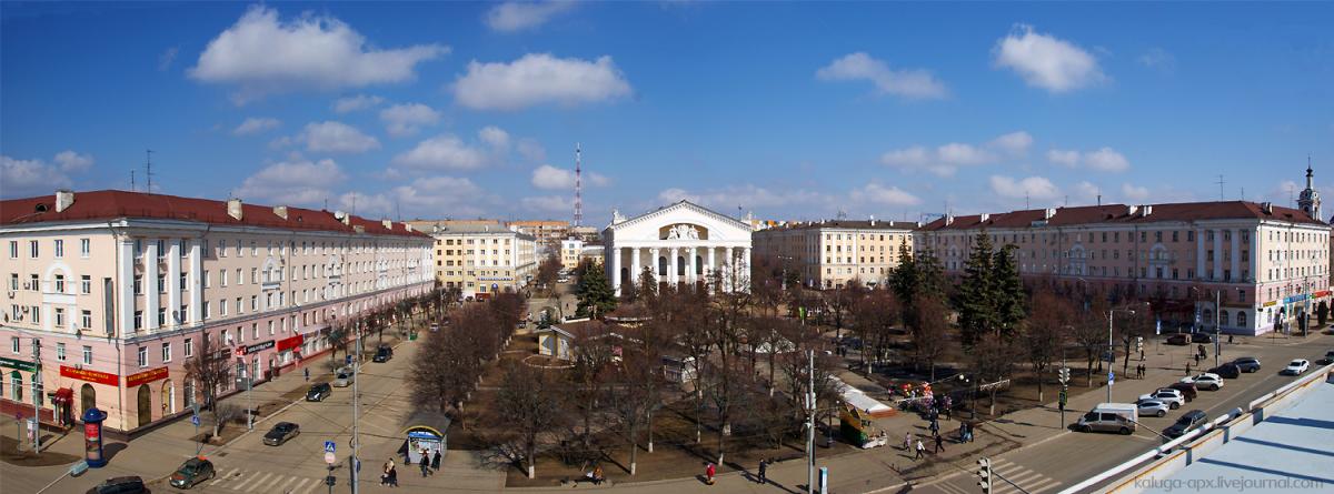 Фотография Театральной площади в г. Калуга